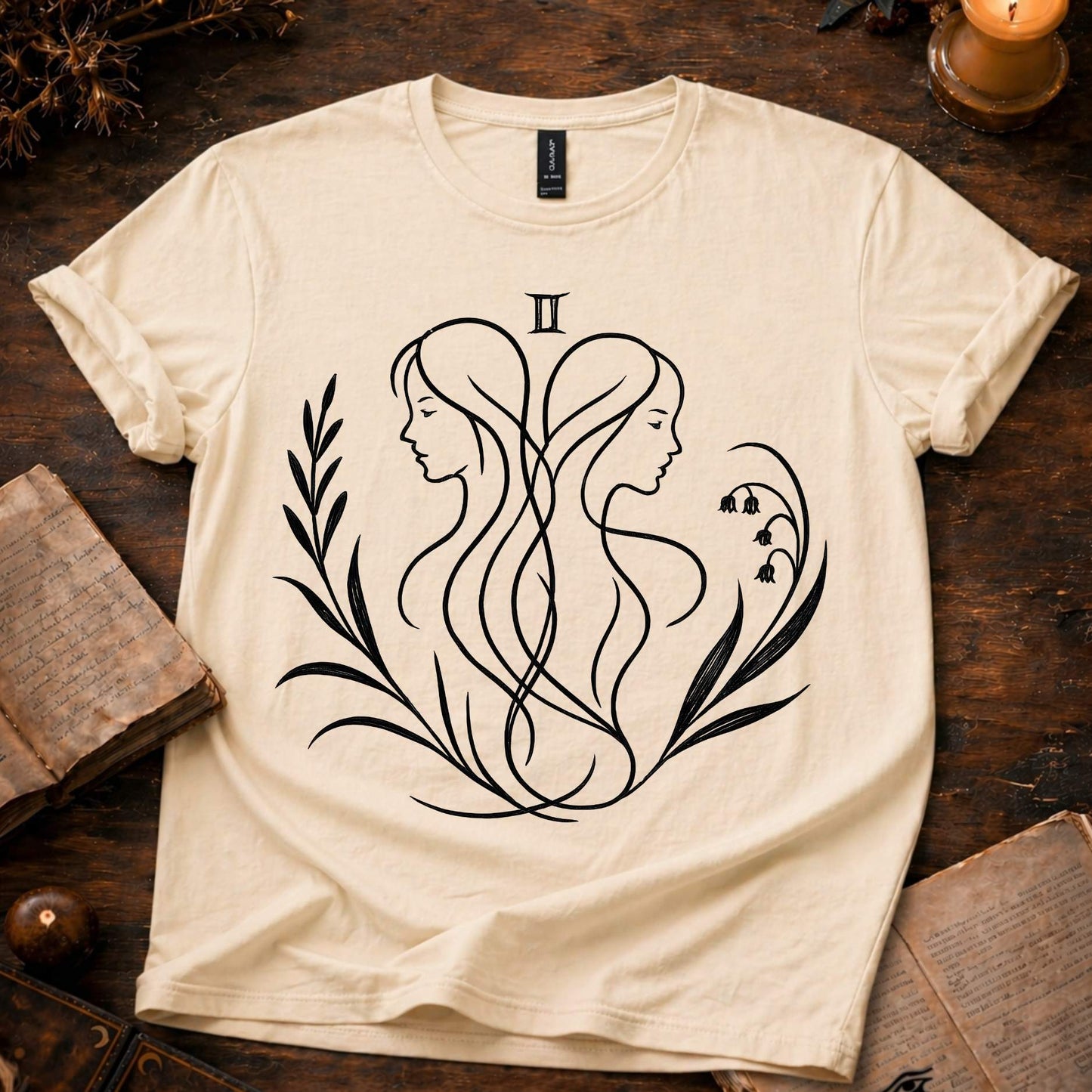 Twin Bloom (Gemini) T-Shirt