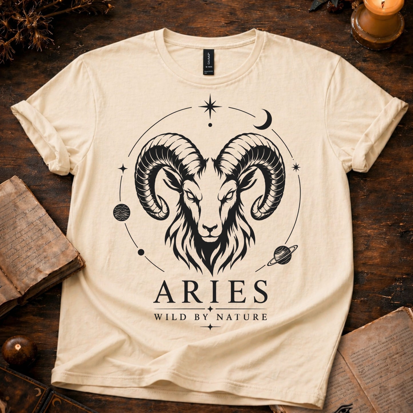 Aries Wild By T-Shirt
