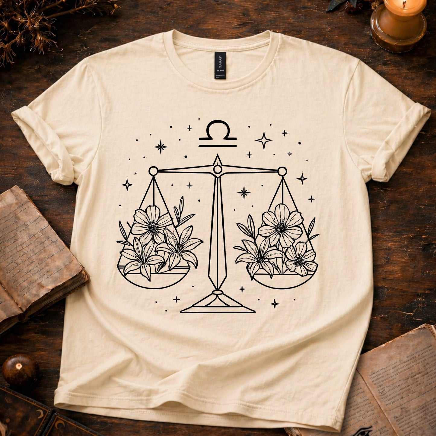 The Balanced Bloom(Libra) T-Shirt