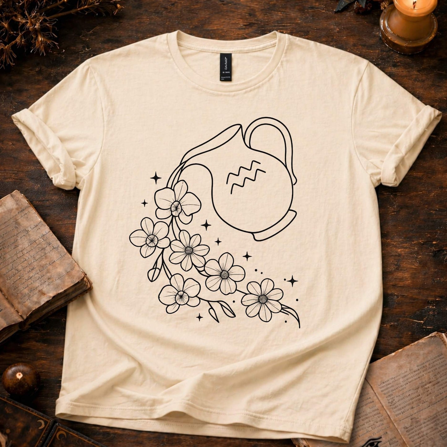 The Flowing Code (Aquarius) T-Shirt