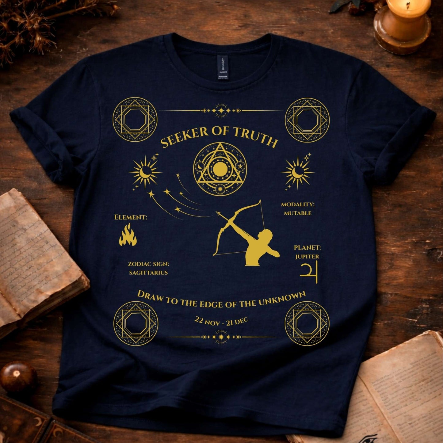 Seeker Of Truth (Sagittarius) T-Shirt