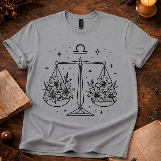 The Balanced Bloom(Libra) T-Shirt
