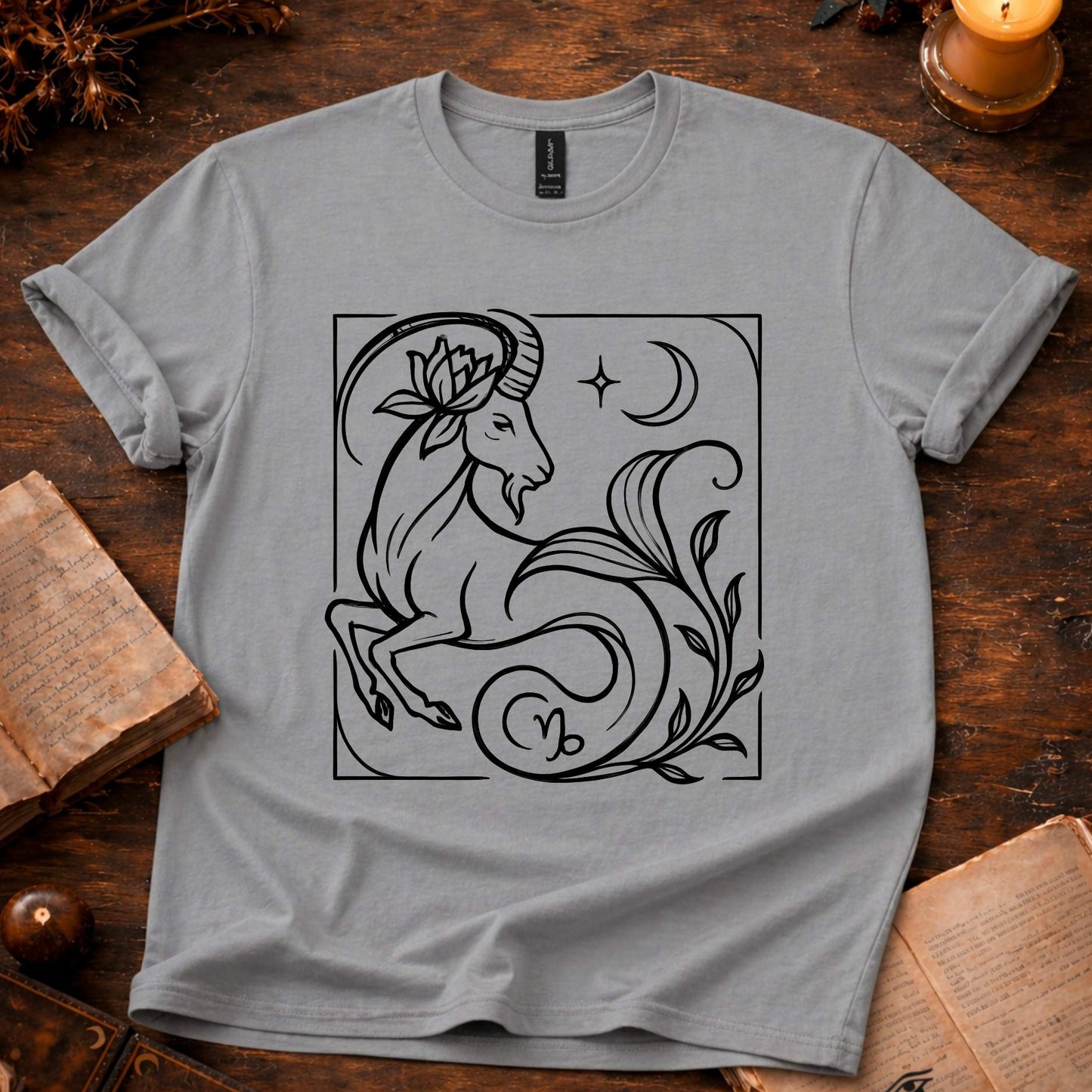 Sea-Goat in Bloom(Capricorn) T-Shirt