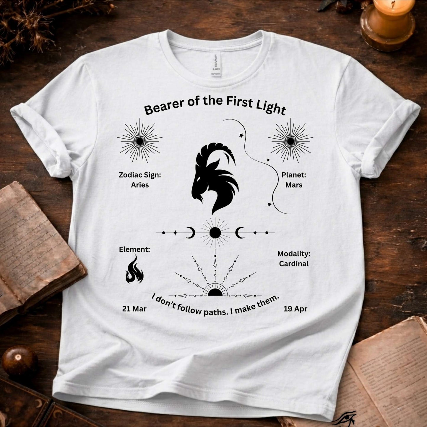Bearer of The first Light(Aries) T-Shirt