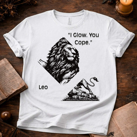 I Glow, You Cope - Leo  T-Shirt