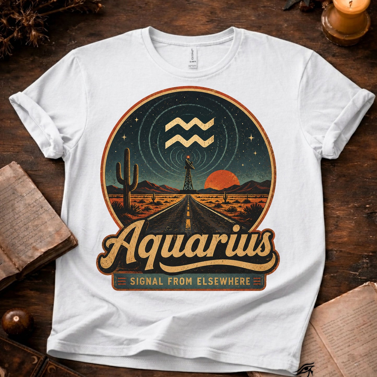 Aquarius Signal from T-Shirt