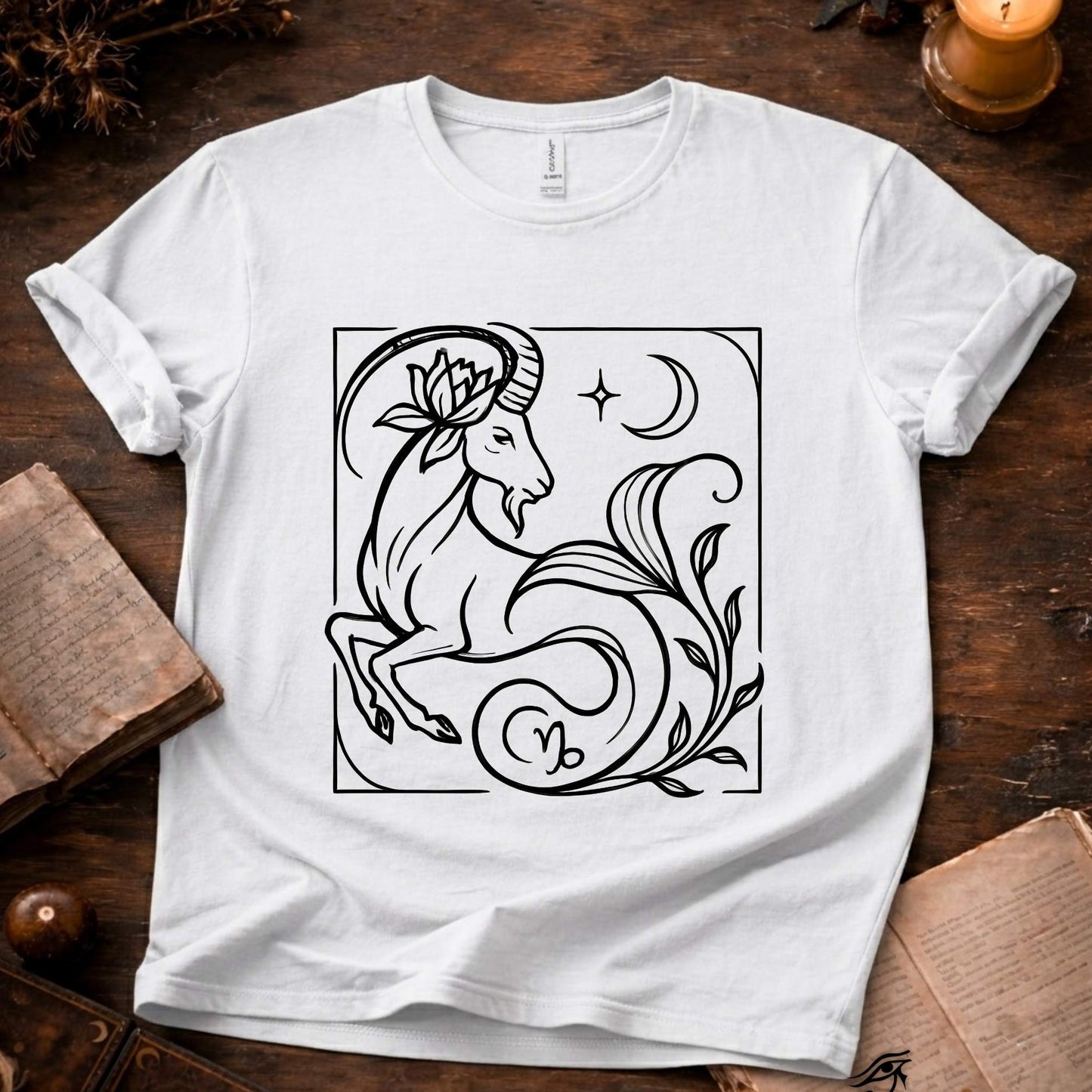 Sea-Goat in Bloom(Capricorn) T-Shirt