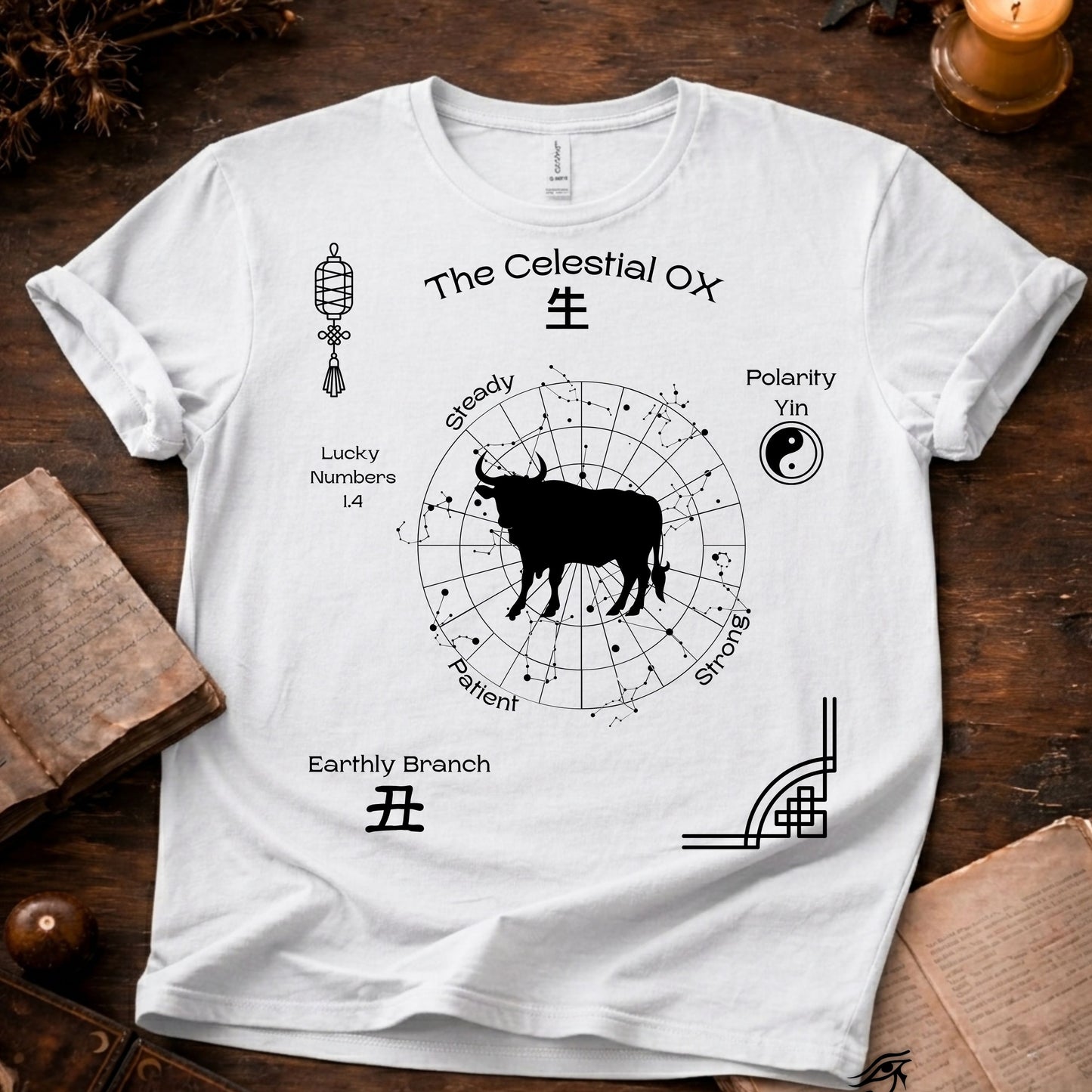 Chinese Zodiac -The Celestial Ox T-Shirt