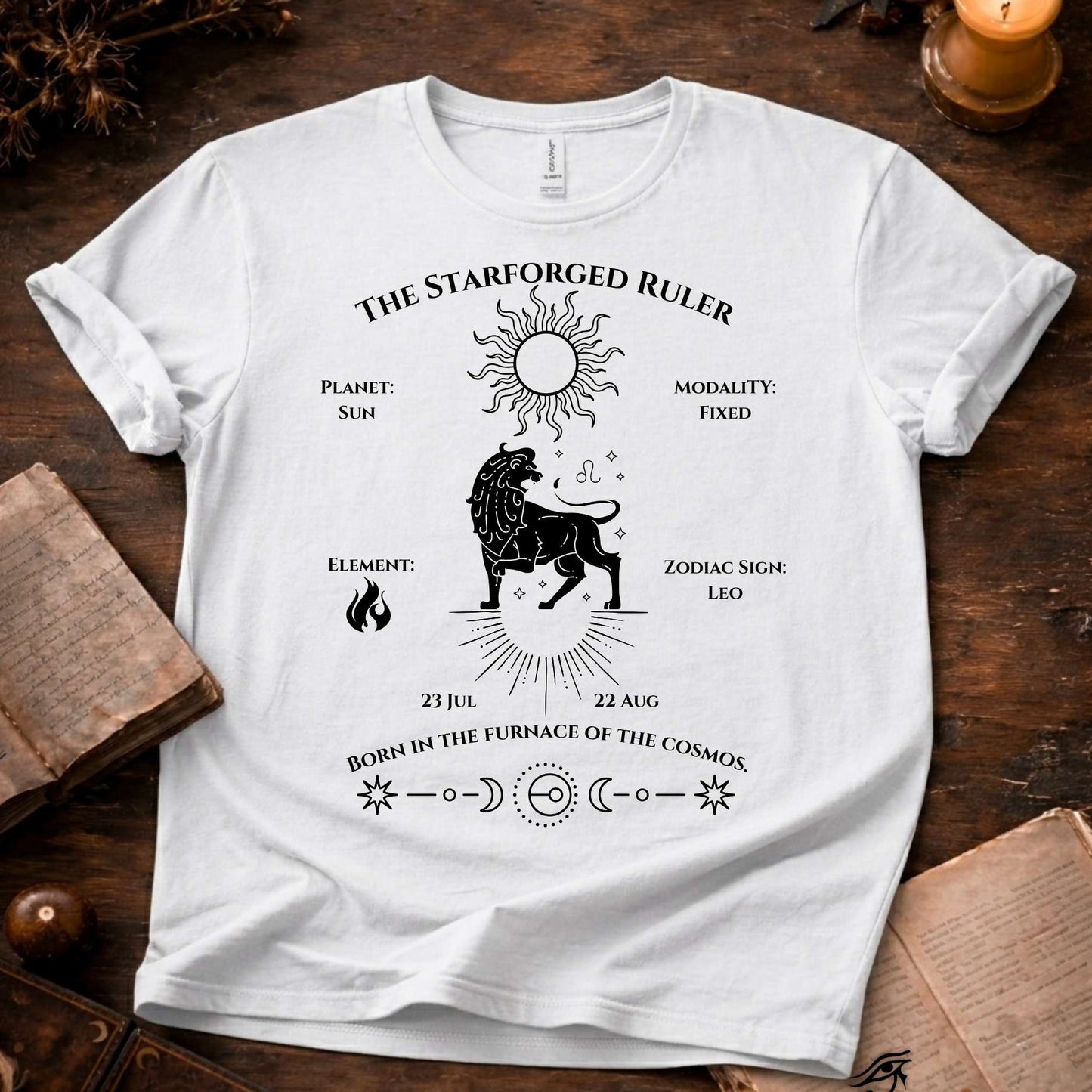 The StarForged Ruler (Leo)T-Shirt